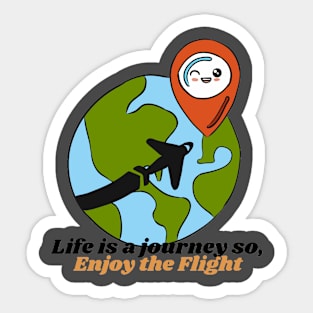 Life is a Journey Sticker